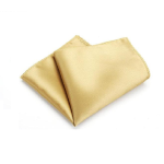 POCHETTE FAZZOLETTO TASCHINO RASO GIALLO SABBIA SETA CLASSICO UOMO DONNA