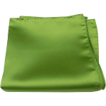 POCHETTE FAZZOLETTO TASCHINO RASO VERDE OLIVA CLASSICO UOMO DONNA