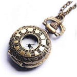 OROLOGIO STEAMPUNK DA TASCA TASCHINO COLLANA CIONDOLO INCISO CIPOLLA SAVONETTE ET101