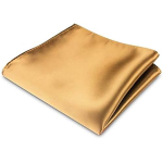 POCHETTE FAZZOLETTO TASCHINO RASO CHAMPAGNE SETA CLASSICO UOMO DONNA