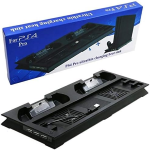 BASE VERTICALE VERTICAL STAND PS4 PRO RICARICA CONTROLLER VENTOLA PLAYSTATION 4 in 1