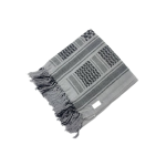 Sciarpa Del Deserto Unisex Foulard Kefiah GRIGIO Versatile Pashmina Scialle Shemag Quadrata In Cotone 110cm Out047