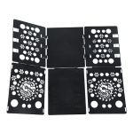 Piega Indumenti Abiti Vestiti Maglie Piegatore Nero Bambini Abbigliamento T Shirt Folder Camicie Fast Flipfold Flip Fold 57x69