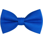 Papillon Uomo Blu elettrico Elegante in Microfibra Jacquard – Già Annodato e Regolabile